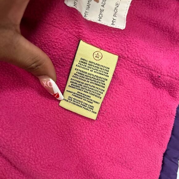 Mint Kids Jacket - Purple and Pink - Picture 6 of 12